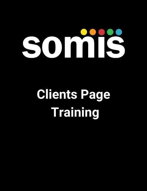 SOMIS - Client Page Training